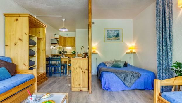 Apartamento de 2 quartos em Villarembert com piscina - Foto 2