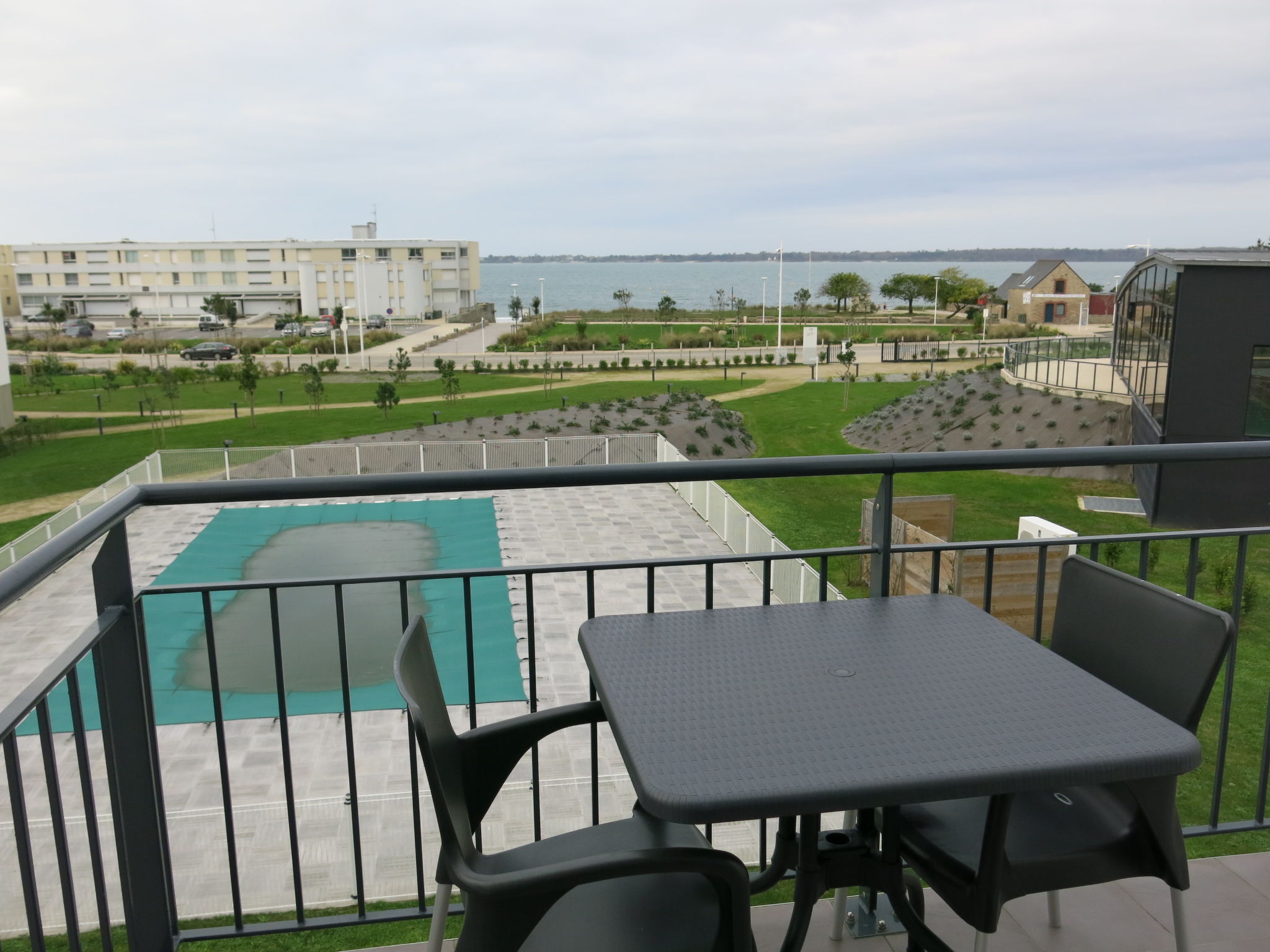 Foto 12 - Appartamento con 1 camera da letto a Concarneau con piscina e vista mare