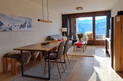 Photo 8 - 1 bedroom Apartment in Crans-Montana with swimming pool and mountain view