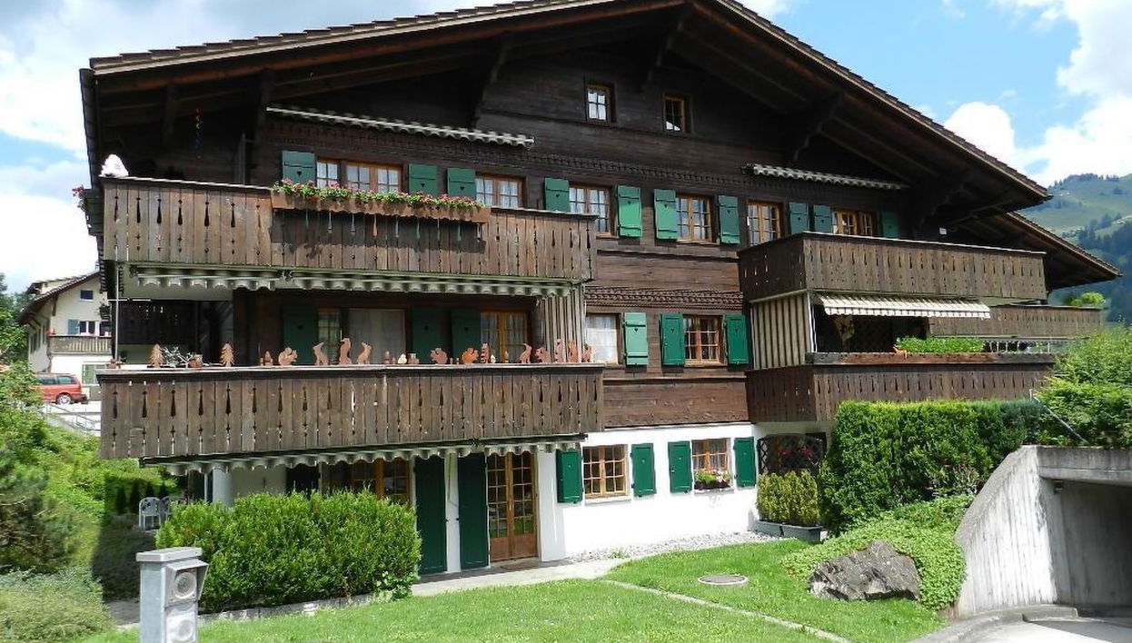 Apartment mit 1 Schlafzimmer in Zweisimmen - Foto 1