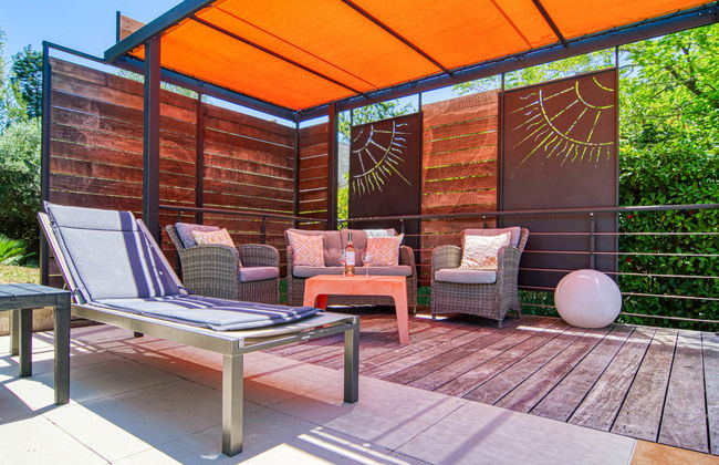 Casa de 4 quartos em Bagnols-en-Forêt com piscina privada e jardim - Foto 8