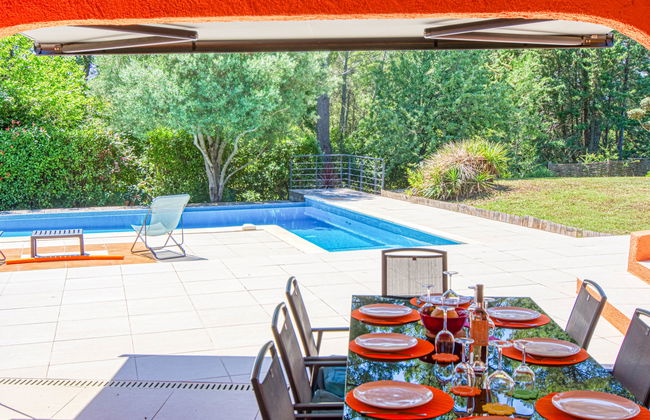 Casa de 4 quartos em Bagnols-en-Forêt com piscina privada e jardim - Foto 11