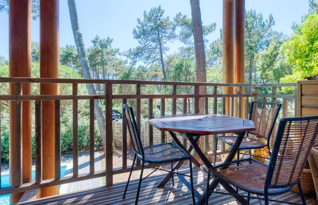 Casa de 6 quartos em Lacanau com piscina privada e jardim - Foto 52