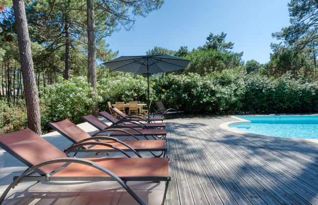 Casa de 6 quartos em Lacanau com piscina privada e jardim - Foto 3