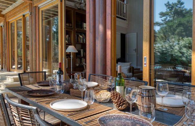 Casa de 6 quartos em Lacanau com piscina privada e jardim - Foto 47