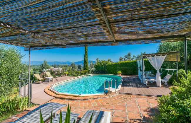 Casa de 3 quartos em Impruneta com piscina privada e jardim - Foto 2