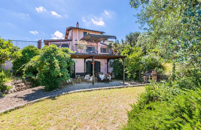 Casa de 3 quartos em Impruneta com piscina privada e jardim - Foto 59