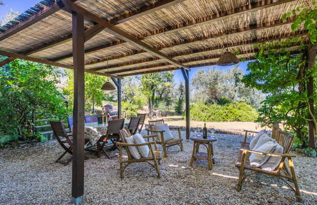 Casa de 3 quartos em Impruneta com piscina privada e jardim - Foto 41
