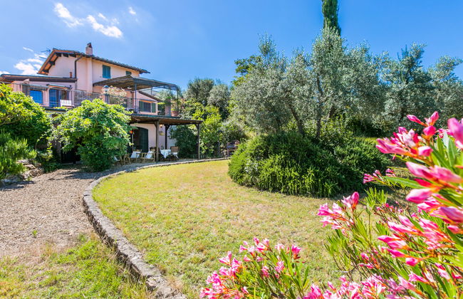 Casa de 3 quartos em Impruneta com piscina privada e jardim - Foto 47