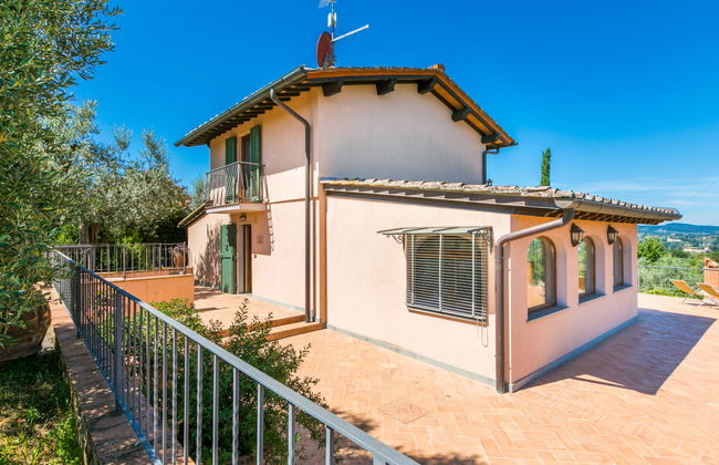 Casa de 3 quartos em Impruneta com piscina privada e jardim - Foto 51