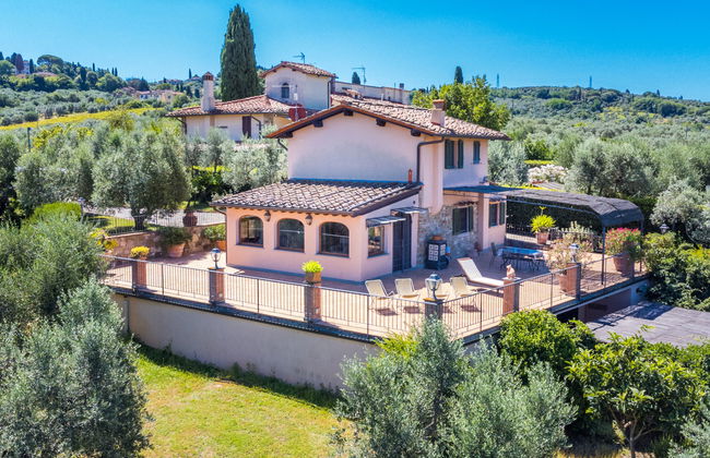 Casa de 3 quartos em Impruneta com piscina privada e jardim - Foto 45