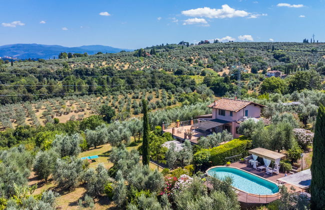 Casa de 3 quartos em Impruneta com piscina privada e jardim - Foto 1