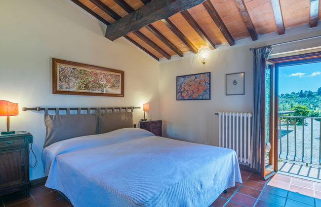Casa de 3 quartos em Impruneta com piscina privada e jardim - Foto 18