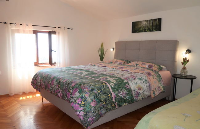 Apartamento de 2 quartos em Mošćenička Draga com piscina privada e jardim - Foto 17