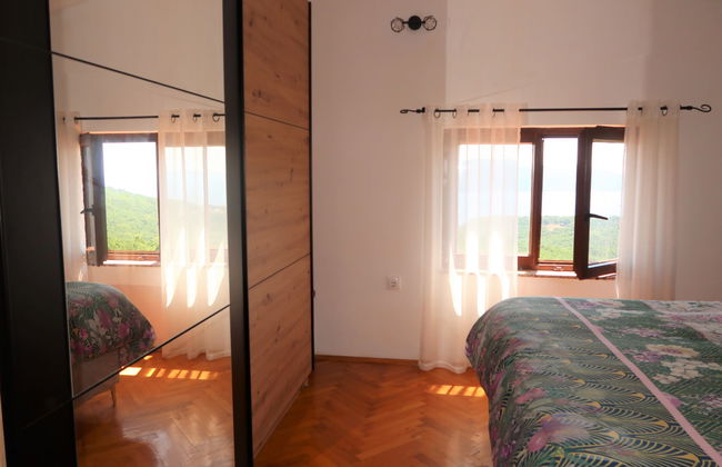 Apartamento de 2 quartos em Mošćenička Draga com piscina privada e jardim - Foto 19