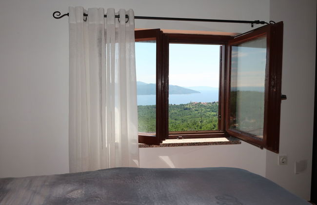 Apartamento de 2 quartos em Mošćenička Draga com piscina privada e jardim - Foto 23
