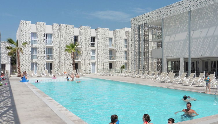 Foto 1 - Apartamento de 2 quartos em Agde com piscina e vistas do mar