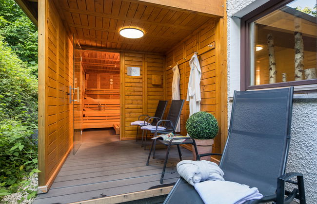Apartment mit 2 Schlafzimmern in Bad Griesbach i. Rottal mit schwimmbad und garten - Foto 2