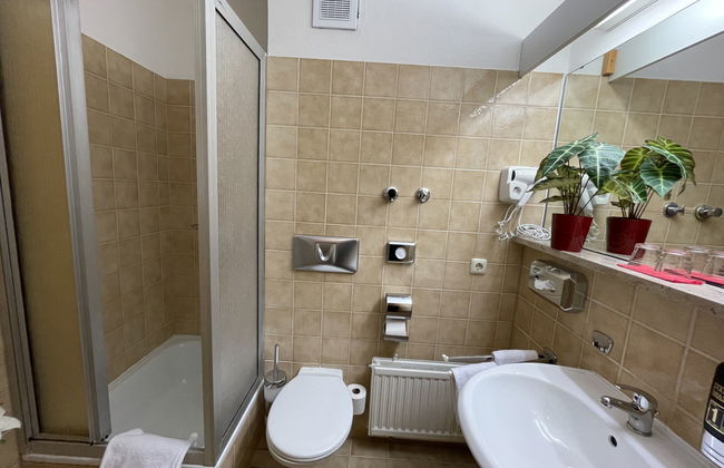 Apartment mit 2 Schlafzimmern in Bad Griesbach i. Rottal mit schwimmbad und garten - Foto 13