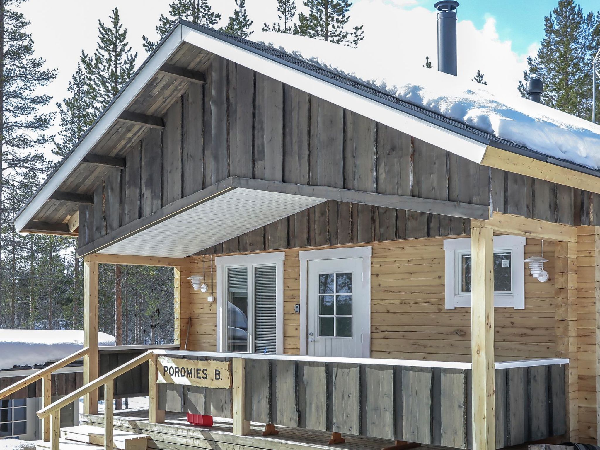 Foto 1 - Haus mit 1 Schlafzimmer in Inari mit sauna und blick auf die berge