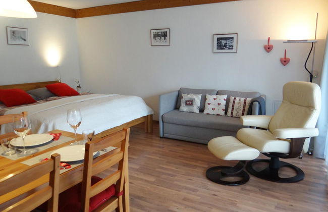 Apartamento de 1 quarto em Engelberg com piscina e sauna - Foto 5