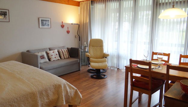 Apartment mit 1 Schlafzimmer in Engelberg mit schwimmbad und sauna - Foto 4