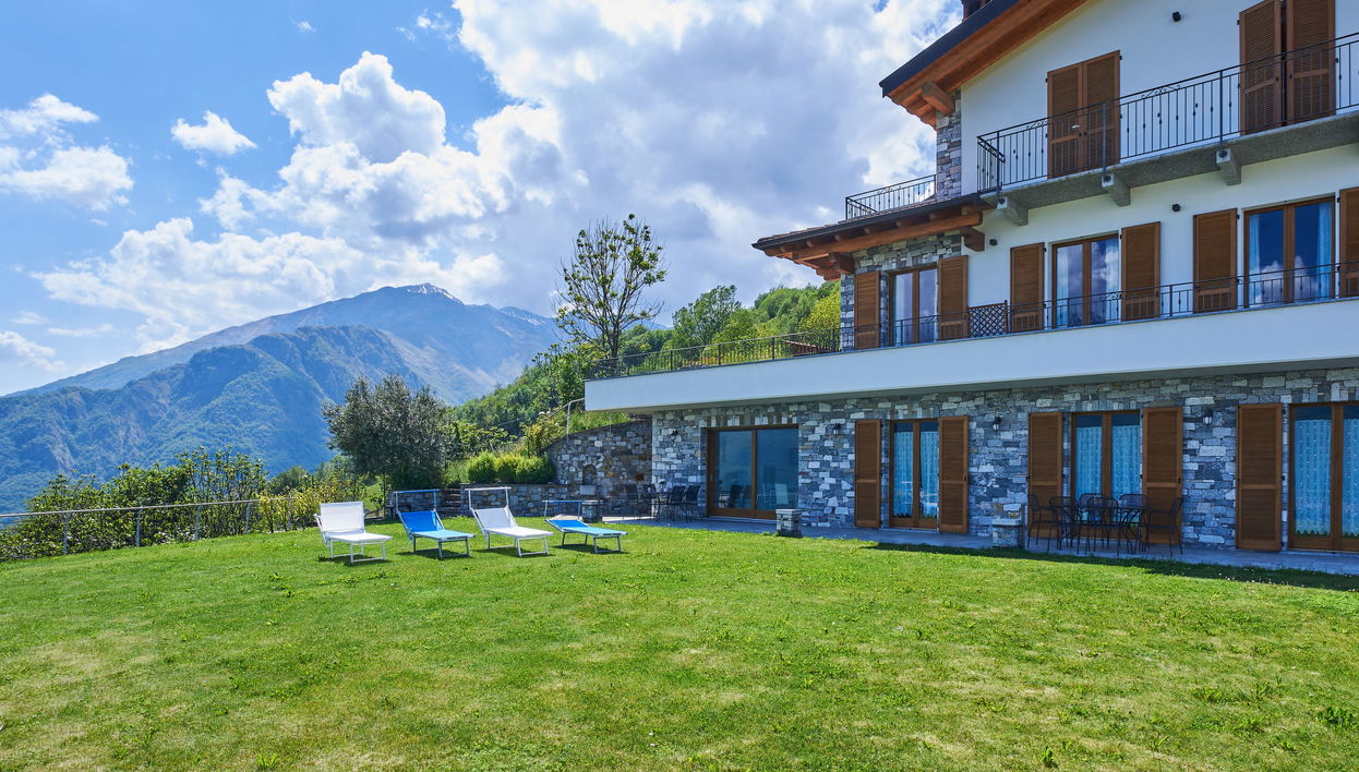Apartamento de 2 quartos em Gravedona ed Uniti com jardim e terraço - Foto 1