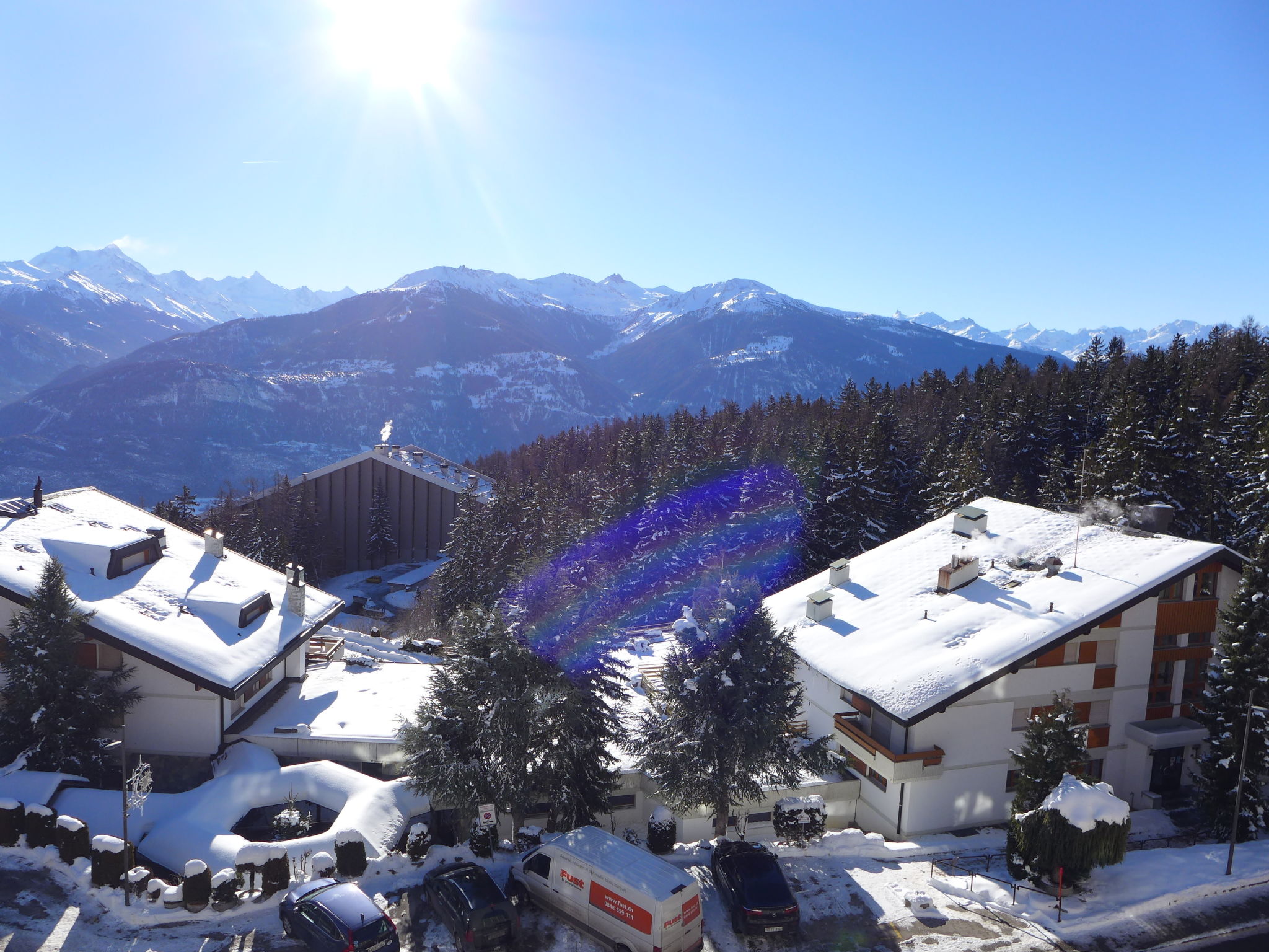 Foto 32 - Apartamento de 2 habitaciones en Crans-Montana con vistas a la montaña