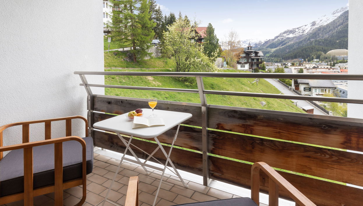 Apartamento de 1 quarto em Davos com piscina e sauna - Foto 1