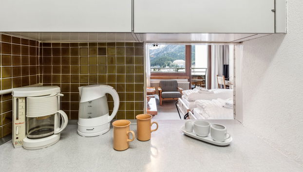 Apartamento de 1 quarto em Davos com piscina e sauna - Foto 3