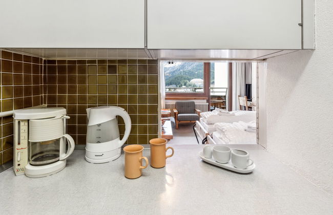 Apartamento de 1 quarto em Davos com piscina e sauna - Foto 3