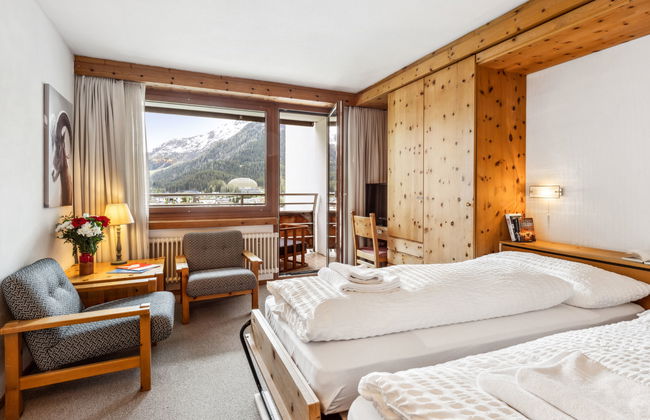Apartamento de 1 quarto em Davos com piscina e sauna - Foto 6