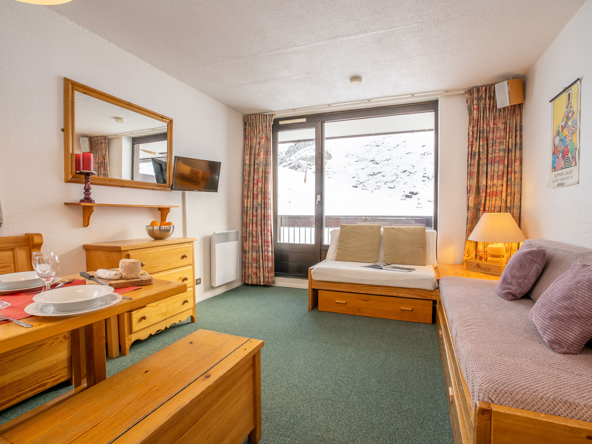 Photo 3 - 1 bedroom Apartment in Tignes with mountain view