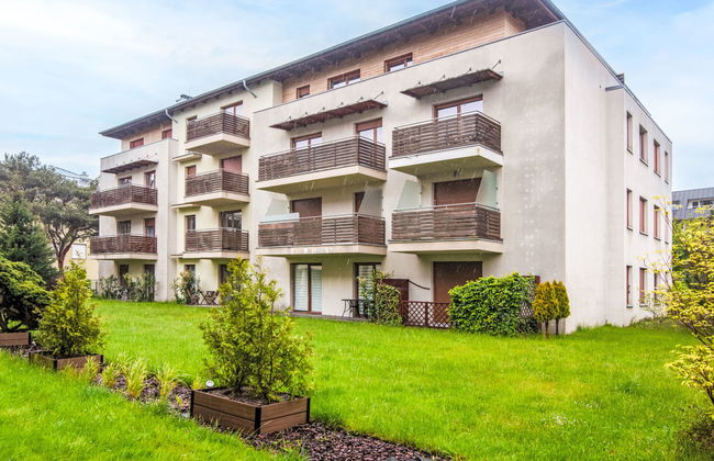 Apartamento de 1 quarto em Ustka com jardim - Foto 16