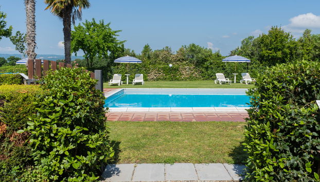 Casa de 2 quartos em Bolsena com piscina e jardim - Foto 4