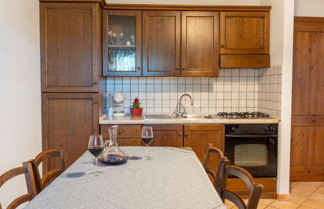 Casa de 2 quartos em Bolsena com piscina e jardim - Foto 9