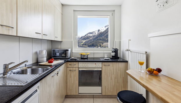 Apartment mit 2 Schlafzimmern in Davos mit schwimmbad und sauna - Foto 4