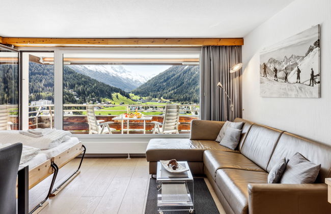 Apartamento de 2 quartos em Davos com piscina e sauna - Foto 2