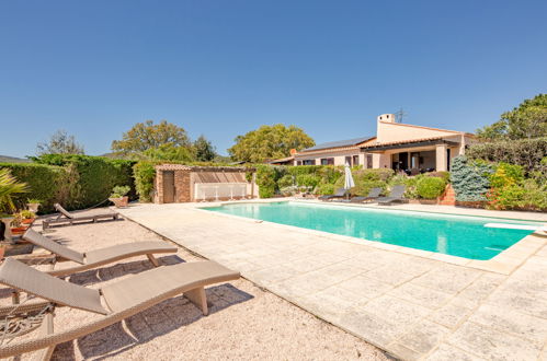 Foto 2 - Casa con 3 camere da letto a Grimaud con piscina privata e vista mare