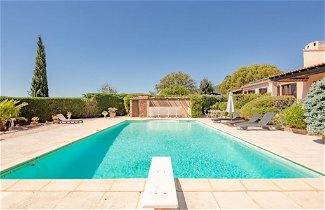 Foto 1 - Casa con 3 camere da letto a Grimaud con piscina privata e vista mare