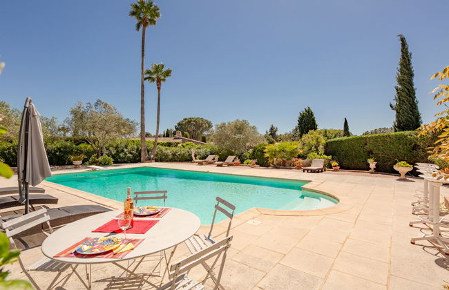 Casa de 4 quartos em Grimaud com piscina privada e jardim - Foto 24