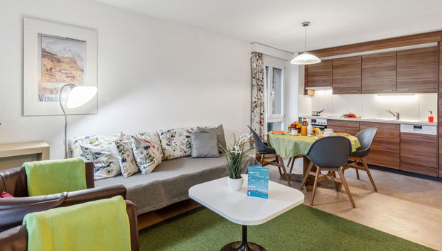 Apartment mit 2 Schlafzimmern in Lauterbrunnen - Foto 4