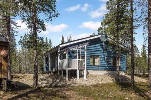 Foto 1 - Casa de 2 habitaciones en Sodankylä con sauna y vistas a la montaña