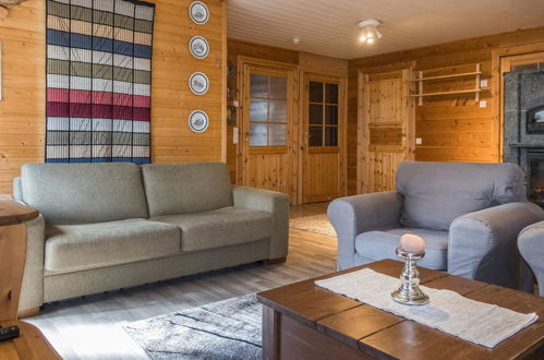 Foto 11 - Casa de 2 habitaciones en Sodankylä con sauna y vistas a la montaña