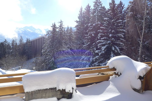 Foto 30 - Apartamento de 1 habitación en Crans-Montana con piscina y terraza