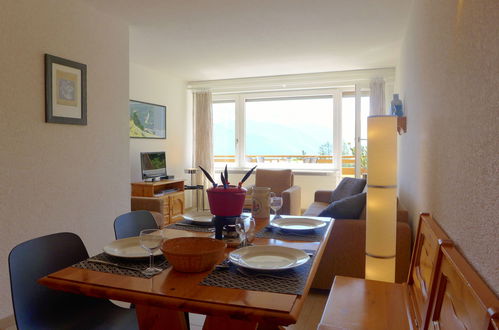 Photo 10 - 1 bedroom Apartment in Crans-Montana with swimming pool and mountain view