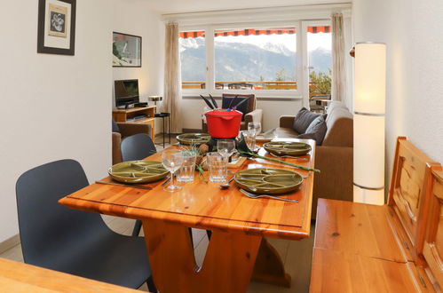 Foto 3 - Apartamento de 1 quarto em Crans-Montana com piscina e terraço