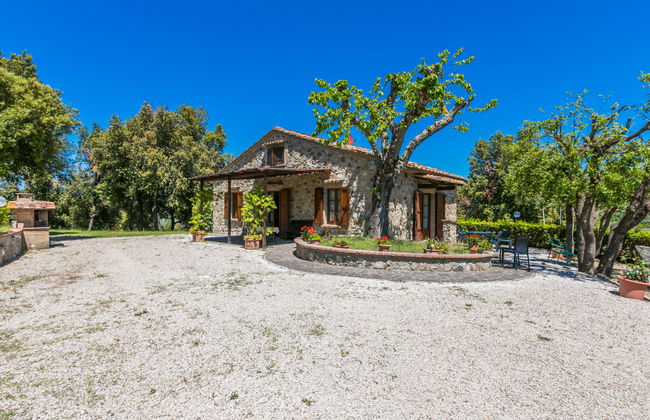 Casa de 2 quartos em Volterra com piscina e jardim - Foto 4