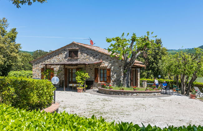 Casa de 2 quartos em Volterra com piscina e jardim - Foto 20