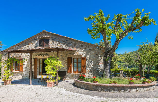 Casa de 2 quartos em Volterra com piscina e jardim - Foto 43